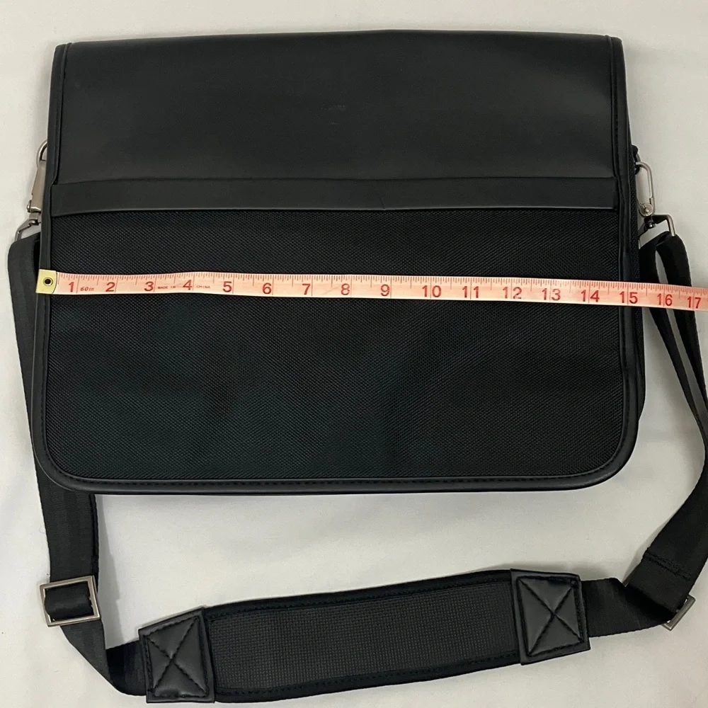 Black Men's Messenger Laptop 15” inch Bag